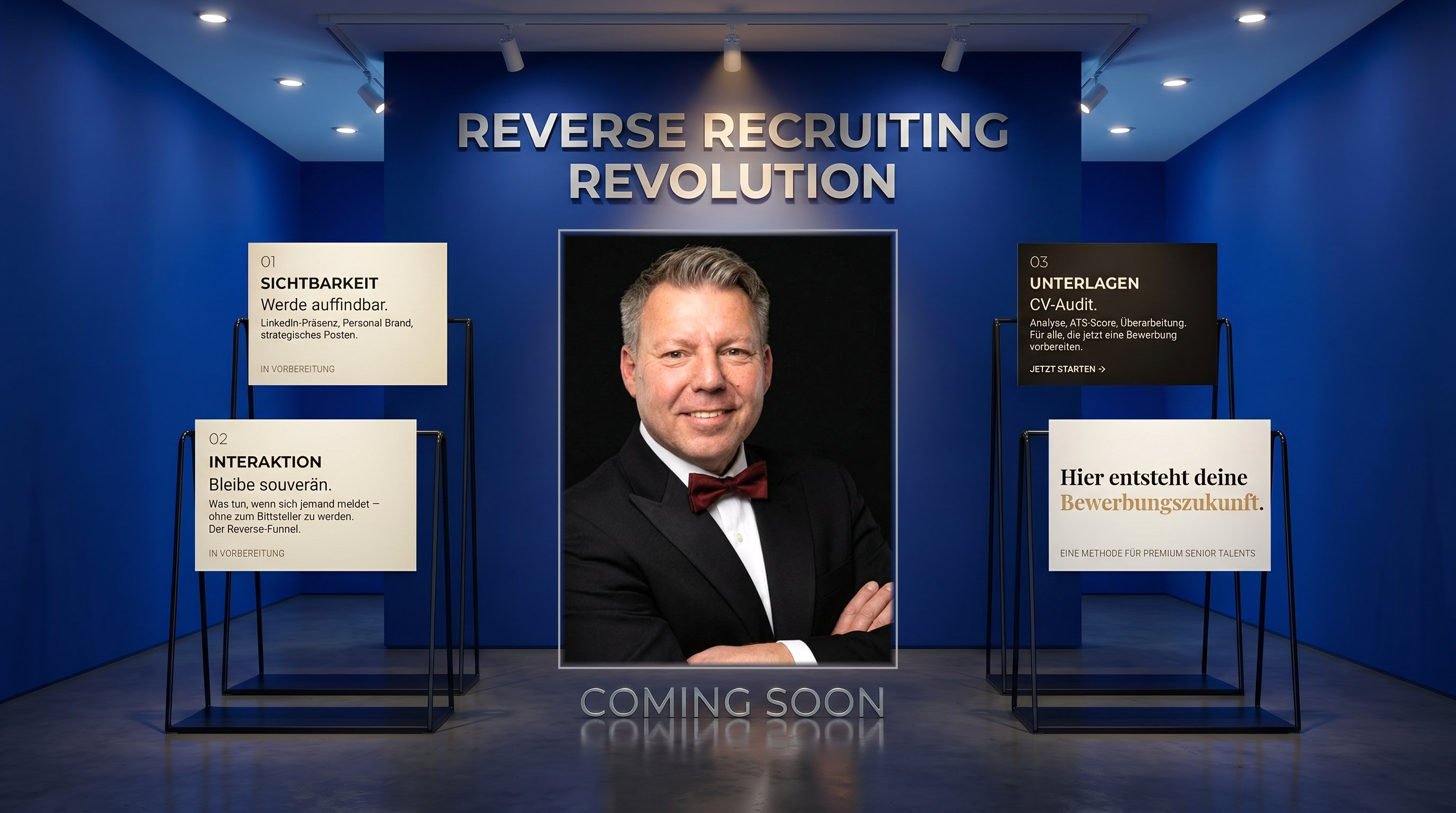 Reverse Recruiting Revolution: Showroom mit René Winkler und der Drei-Stufen-Methode